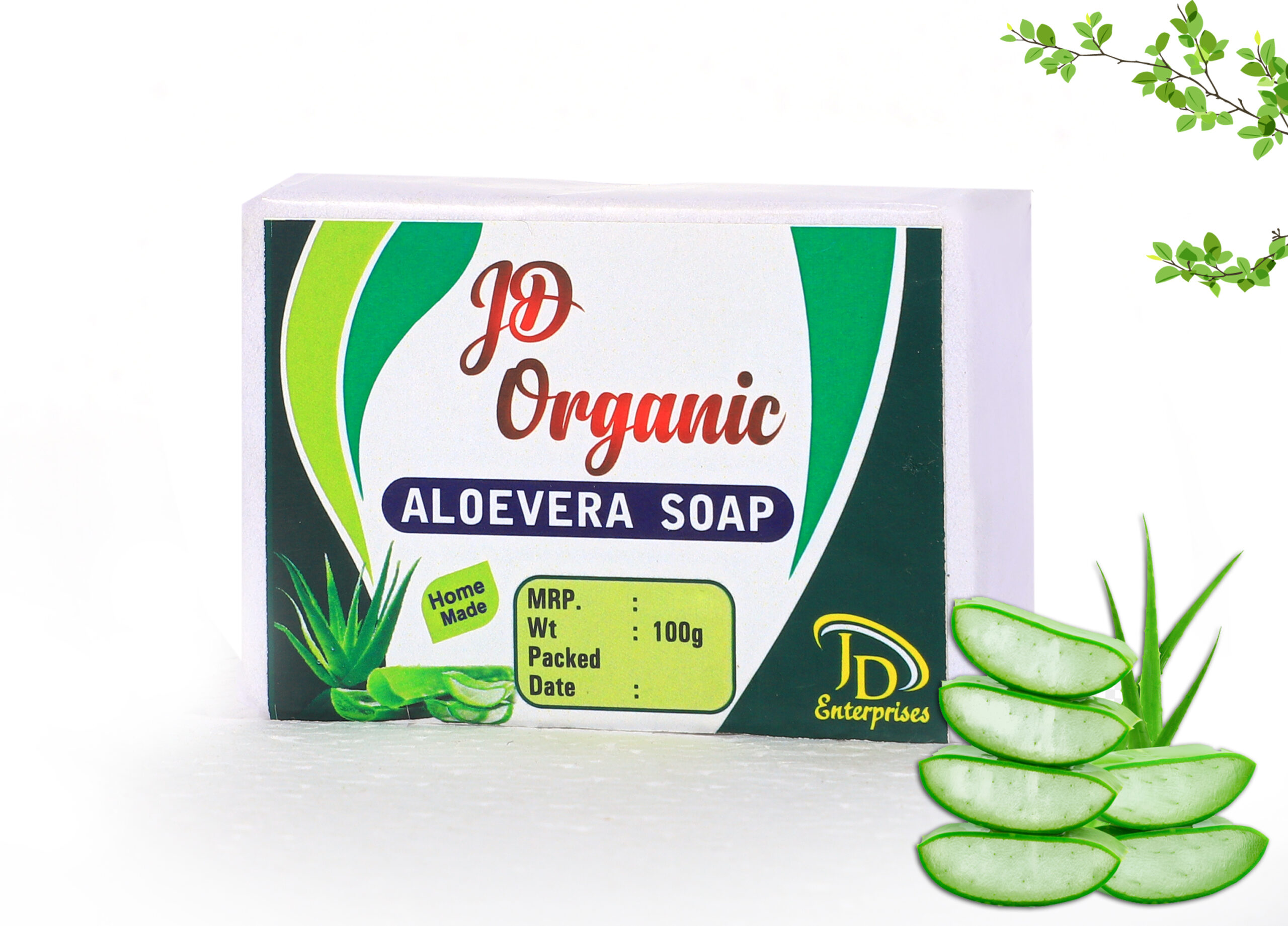 Alovera soap(Min Qty 2)