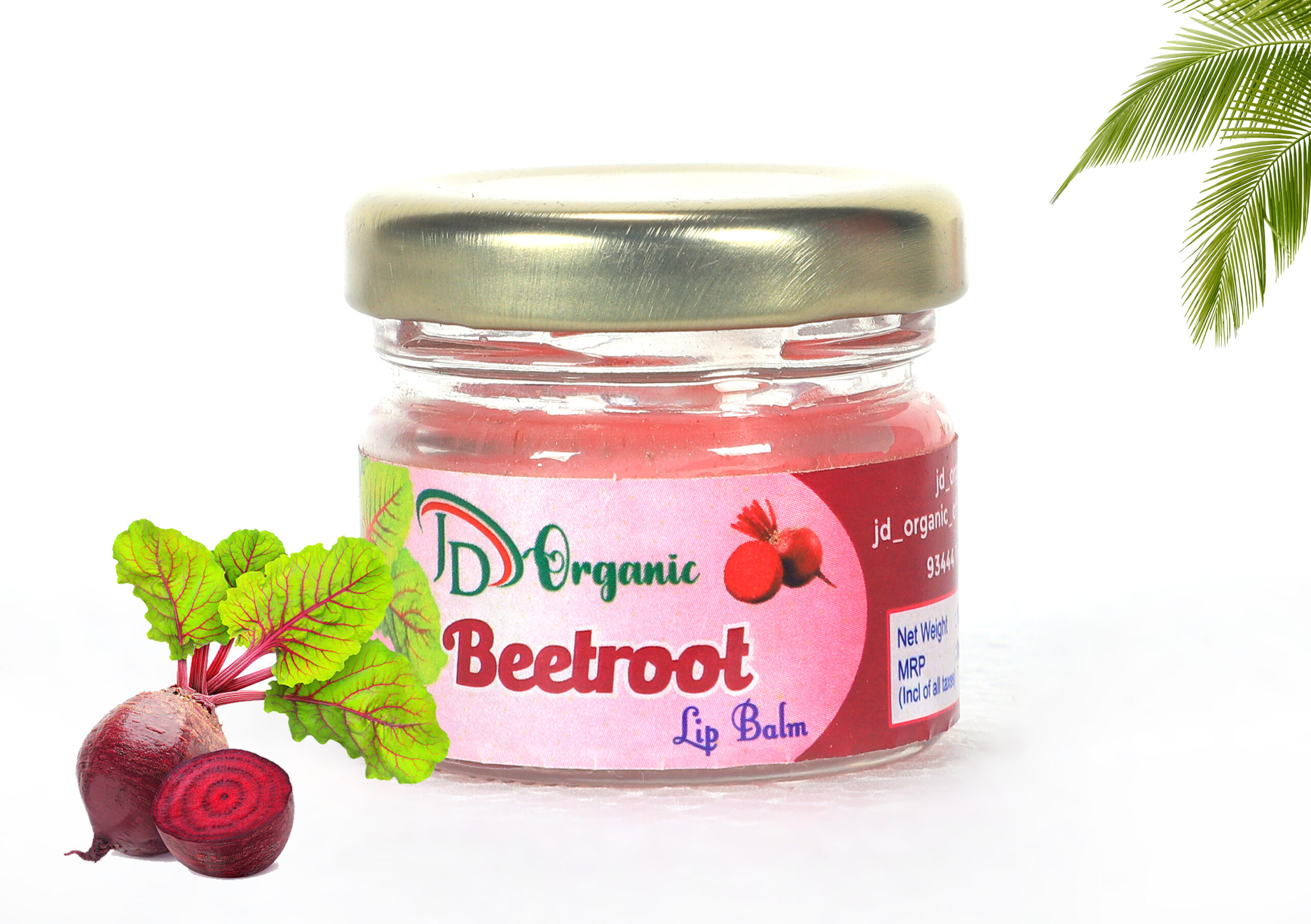 Beetroot lipbalm
